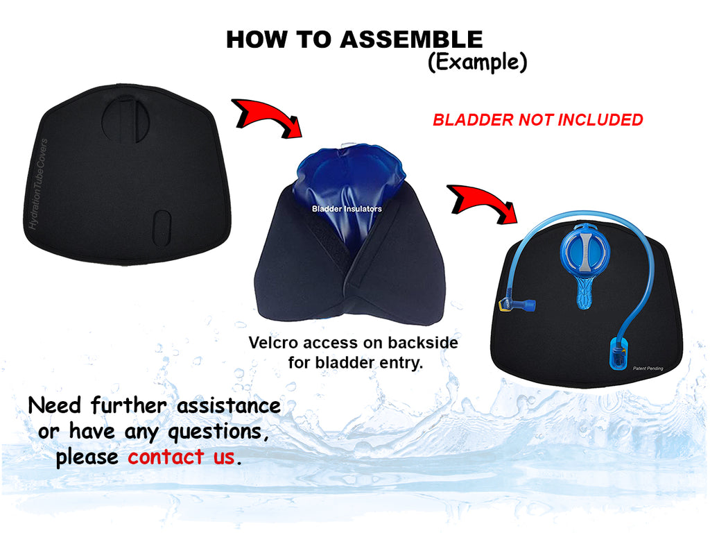 Bladder Insulators for Camelbak Lumbar Water Bladder Reservoir