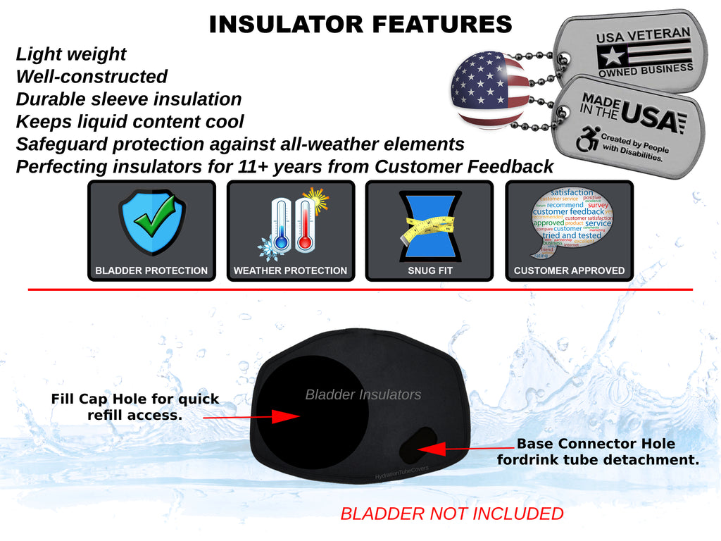 Camelbak Water Bladder - Insulator Sleeve - Insulation for
